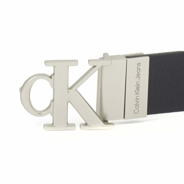 K60K609835-01R_00945_2-600x600 ΓΥΝΑΙΚΕΙΑ ΖΩΝΗ CALVIN KLEIN ROUND MONO PLAQUE REV BELT 30MM K60K610111-0F5 Ecru - Image 3