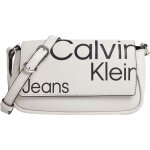Γυναικεία Τσάντα SLEEK FLAP BAG Calvin Klein ΜΠΕΖ K60K610062-0F4 - Image 4