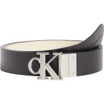 ΓΥΝΑΙΚΕΙΑ ΖΩΝΗ CALVIN KLEIN ROUND MONO PLAQUE REV BELT 30MM K60K610111-0F5 Ecru