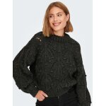 Γυναικείο Πουλόβερ ONLJANE L/S STRUCTURE PULLOVER KNT ΓΚΡΙ ONLY 15269294 - Image 6