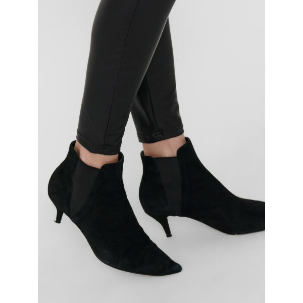 Γυναικείο Παντελόνι Κολάν Δερματίνη  Μαύρο  ONLY  15187844 - Image 7