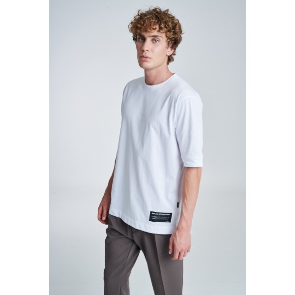 P-1519_011_01 Ανδρική Μπλούζα OVERSIZE P/COC P-151901103 Λευκό - Image 1