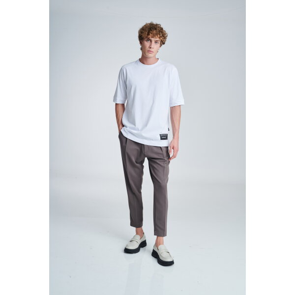 P-1519_011_02 Ανδρική Μπλούζα OVERSIZE P/COC P-151901103 Λευκό - Image 2