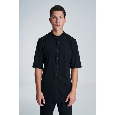 Ανδρικό Πουκάμισο OVERSIZE P/COC P-152800203 Μαύρο
