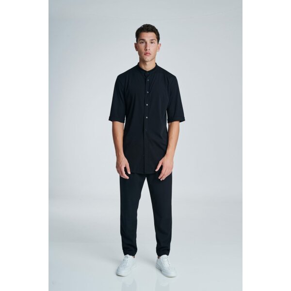 P-1528_002_02-1024x1536 Ανδρικό Πουκάμισο OVERSIZE P/COC P-152800203 Μαύρο - Image 2