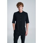 Ανδρικό Πουκάμισο OVERSIZE P/COC P-152800203 Μαύρο - Image 3