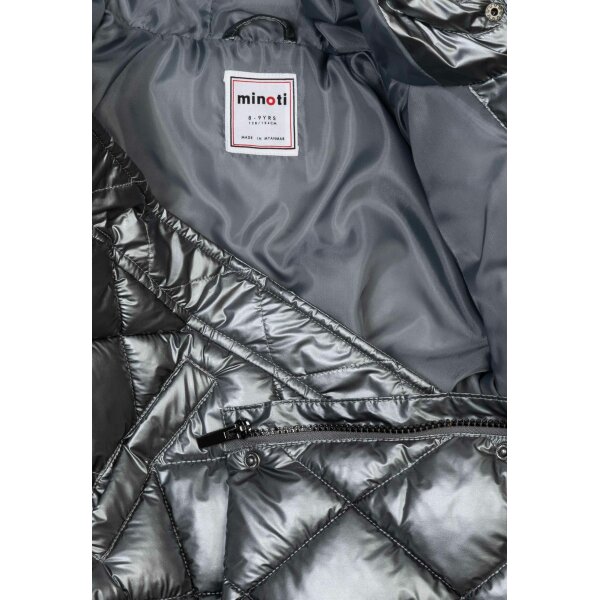 STRUCK 8 (3) Παιδικό Μπουφαν για Κορίτσι  Ασημί  9-14 Ετών MINOTI Struck 8 - Image 3