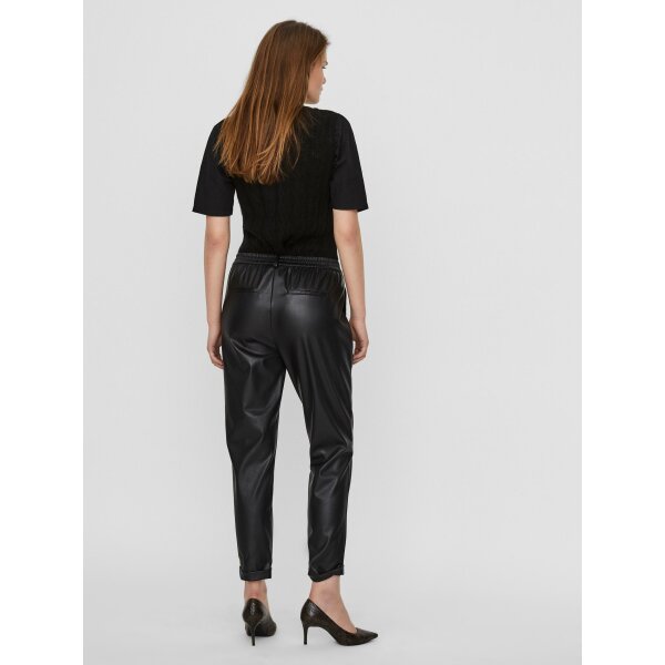 ΓΥΝΑΙΚΕΙΟ ΠΑΝΤΕΛΟΝΙ ΔΕΡΜΑΤΙΝΗ ΜΑΥΡΟ VERO MODA 10237236 - Image 4