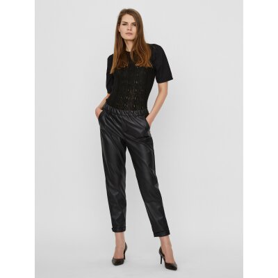 ΓΥΝΑΙΚΕΙΟ ΠΑΝΤΕΛΟΝΙ ΔΕΡΜΑΤΙΝΗ ΜΑΥΡΟ VERO MODA 10237236