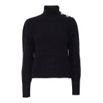 Γυναικεία Μπλούζα Πλεχτή Ζιβάγκο Μαύρη VERO MODA 10270914