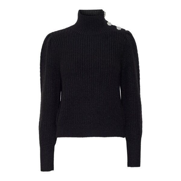 VERO-MODA_AutumnWinter_4089756_10270914 Γυναικεία Μπλούζα Πλεχτή Ζιβάγκο Μαύρη VERO MODA 10270914 - Image 1