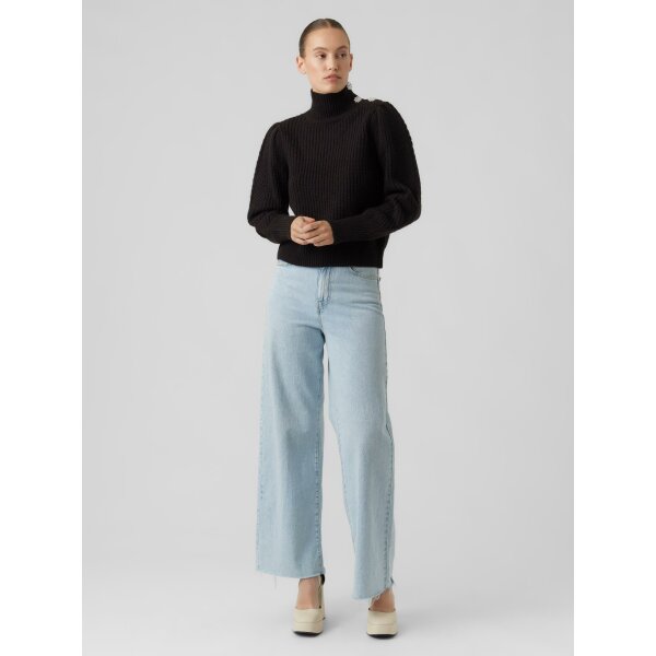 VERO-MODA_AutumnWinter_4089756_10270914_2 Γυναικεία Μπλούζα Πλεχτή Ζιβάγκο Μαύρη VERO MODA 10270914 - Image 3