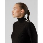 Γυναικεία Μπλούζα Πλεχτή Ζιβάγκο Μαύρη VERO MODA 10270914 - Image 4