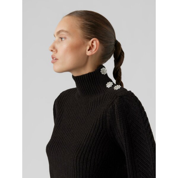 VERO-MODA_AutumnWinter_4089756_10270914_3 Γυναικεία Μπλούζα Πλεχτή Ζιβάγκο Μαύρη VERO MODA 10270914 - Image 4