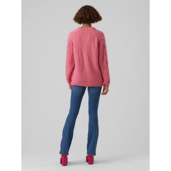 VERO-MODA_Autumnwinter_3986360_10271666 (3) ΓΥΝΑΙΚΕΙΟ ΠΟΥΛΟΒΕΡ ΜΑΚΡΥ ΦΟΥΞΙΑ VERO MODA 10271666 - Image 4