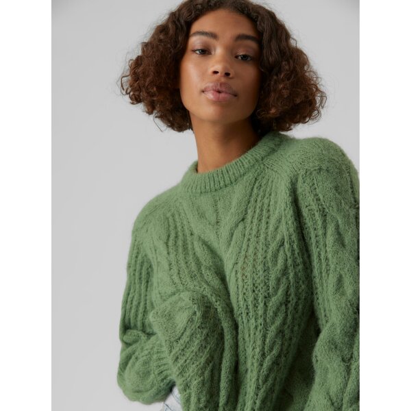 ΓΥΝΑΙΚΕΙΟ ΠΟΥΛΟΒΕΡ ΜΑΚΡΥ ΠΡΑΣΙΝΟ VERO MODA 10271666 - Image 3