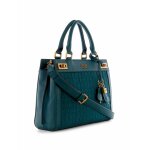 Γυναικεία Τσάντα Χειρός Πράσινη Guess WS787026 - Image 2