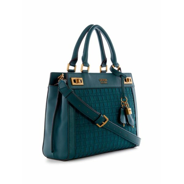 Γυναικεία Τσάντα Χειρός Πράσινη Guess WS787026 - Image 2