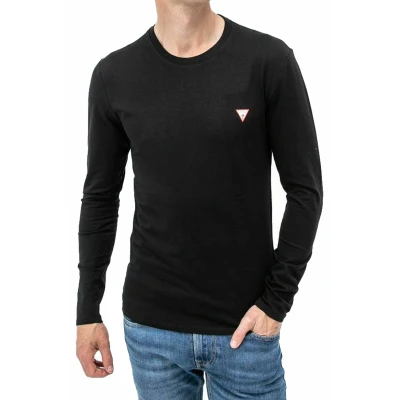 Ανδρική Μπλούζα GUESS M2YI28J1311 Μαύρο