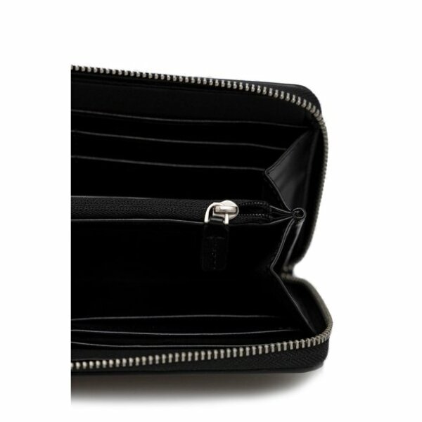 Γυναικείο ΠΟΡΤΟΦΟΛΙ ΜΕ ΦΕΡΜΟΥΑΡ ΚΑΙ ΠΡΟΣΤΑΣΙΑ RFID ΜΑΥΡΟ CALVIN KLEIN K60K610099 0GJ - Image 4