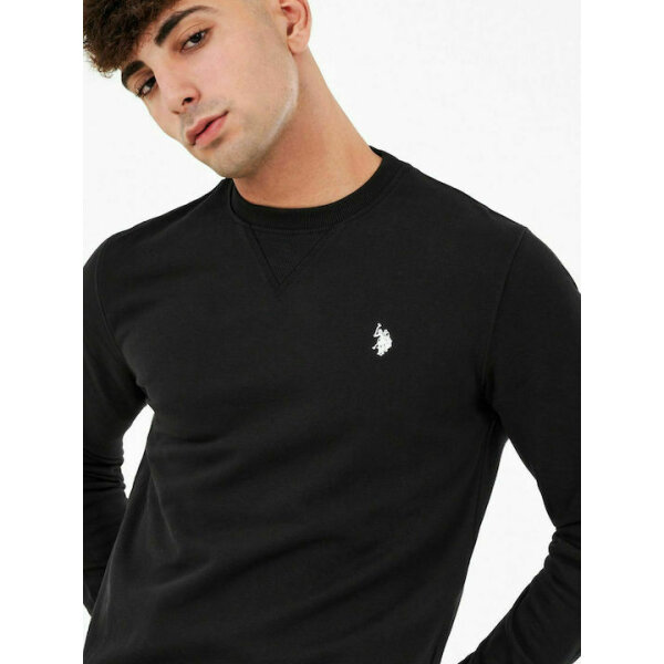 fixedratio_20220131155329_27dc8770 Ανδρική Φούτερ U.S.POLO ASSN 1876302753223 Μαύρο - Image 1