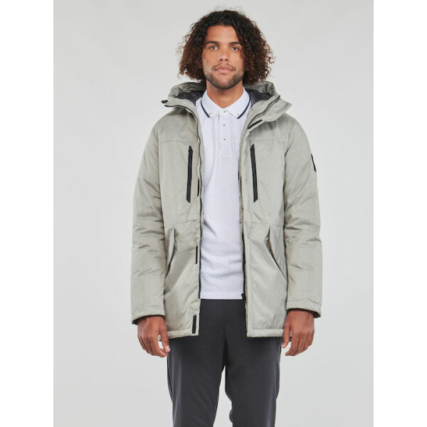 fixedratio_20220915150639_jack_jones_12214645_andriko_cheimoniatiko_mpoufan_parka_asphalt_melange_gray Ανδρικό Μπουφάν PARKA JACK & JONES 12214645 Γκρί - Image 7