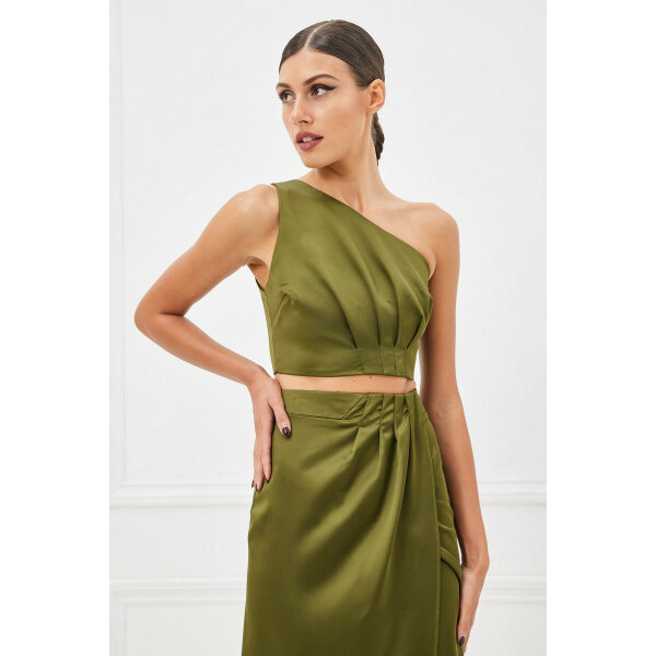 LIV TOP  Σατέν crop τοπ   2022W012_816 Mind Matter - Image 1