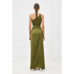 LOREN SKIRT TopΜάξι φούστα σατέν 2022W011_816 - Image 2