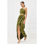 LOREN SKIRT TopΜάξι φούστα σατέν 2022W011_816 - Image 3