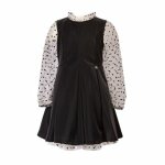 Παιδικό φόρεμα για κορίτσια Μαύρο M&B FASHION 1509-022