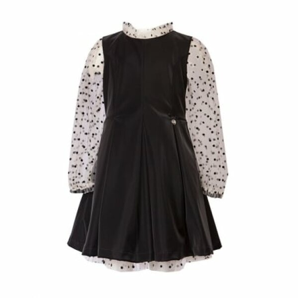 mb-fashion-rouxa Παιδικό φόρεμα για κορίτσια Μαύρο M&B FASHION 1509-022 - Image 1