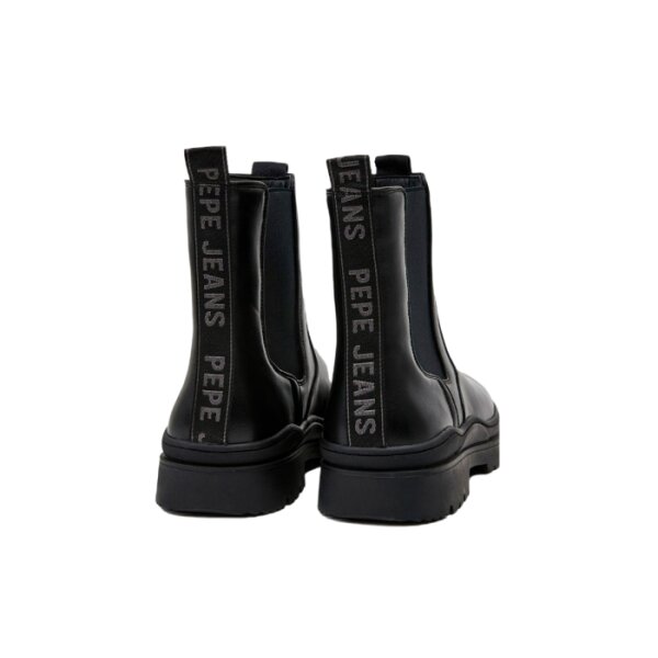 mpotaki-pepe-jeans-soda-track-chelsea-pms50228999 (3) Ανδρικό Μποτάκι PEPE JEANS PMS30855 SODA TRACK CHELSEA Μαύρο - Image 4