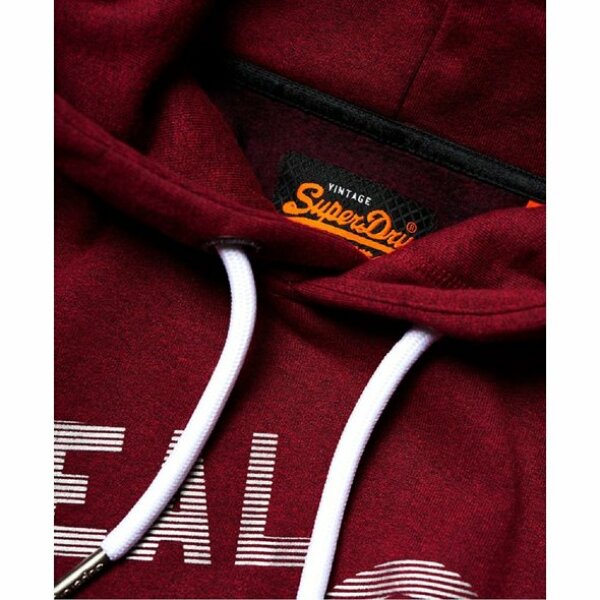 Ανδρική Φούτερ SUPERDRY M20367IR VINTAGE LOGO Μπορντώ - Image 3