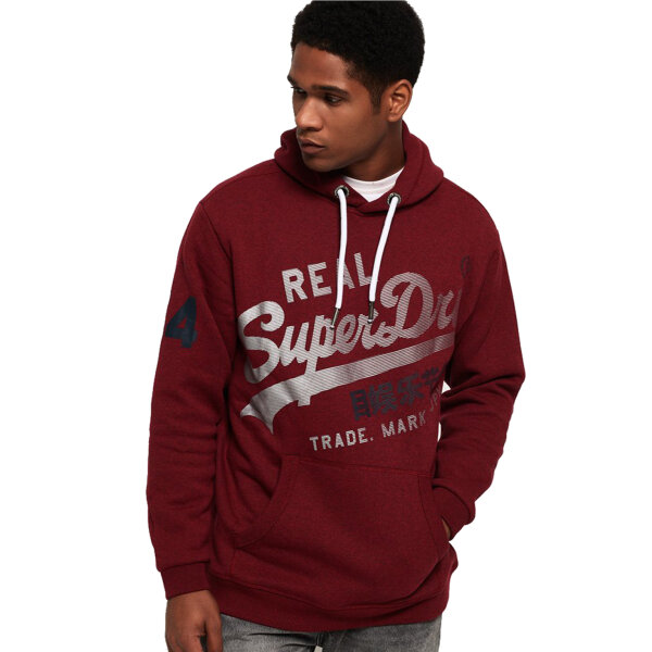 Ανδρική Φούτερ SUPERDRY M20367IR VINTAGE LOGO Μπορντώ - Image 5