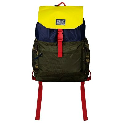 Ανδρικός Σάκος SUPERDRY VINTAGE TOPLOADER BACKPACK Y9110162A Μπλέ Κίτρινο