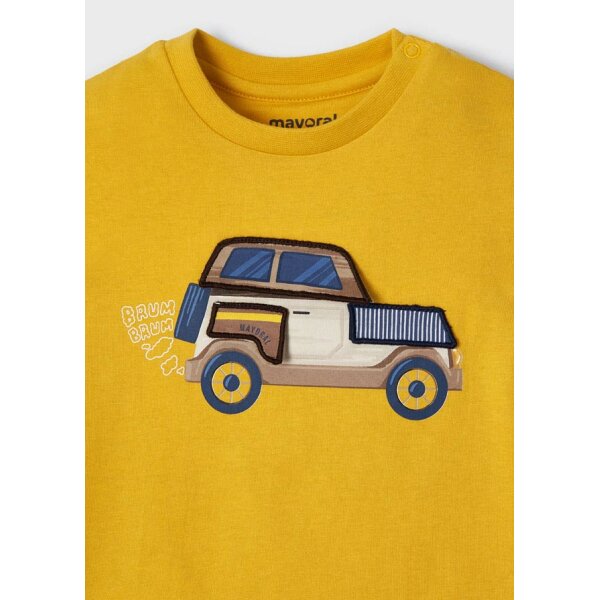 Μπλούζα μακρυμάνικη ECOFRIENDS με διαδραστική στάμπα baby 12-02004-078 - Image 4