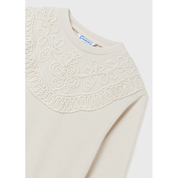 Φούτερ με απλικέ κορίτσι  12-07492-047 - Image 4