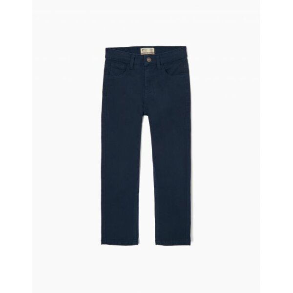 1313-2568-DARKBLUE-1 ΥΦΑΣΜΑΤΙΝΟ ΠΑΝΤΕΛΟΝΙ ΜΠΛΕ ΑΓΟΡΙ ZIPPY ZKBAP0401-22074 - Image 1