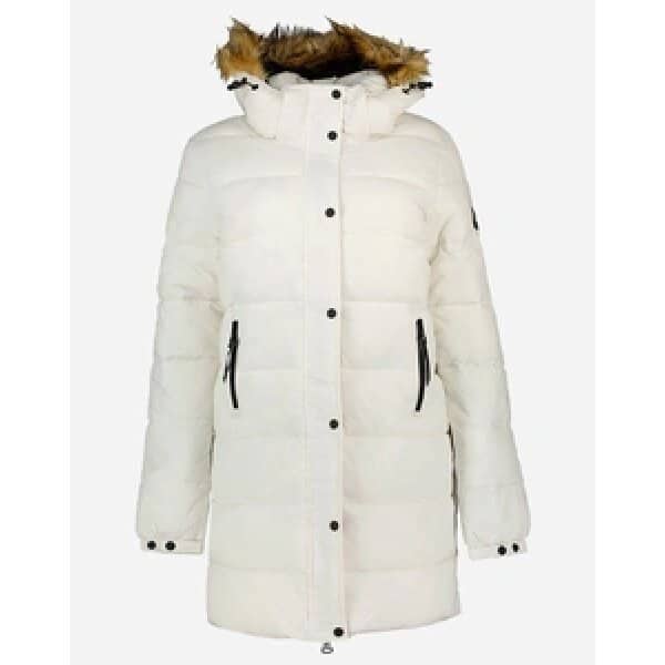 1347715 ΓΥΝΑΙΚΕΙΟ ΜΠΟΥΦΑΝ SUPERDRY VINTAGE HOODED MID LAYER MID ΛΕΥΚΟ W5011179A-34C - Image 1