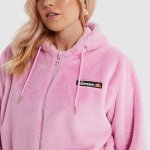 ELLESSE Μπουφάν Γούνινο VECELLIO SGP15953 ΡΟΖ - Image 3
