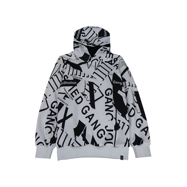 222-918 Παιδική Χειμερινή Mπλούζα Φούτερ για Αγόρι Λευκή Gang 222918 - Image 1