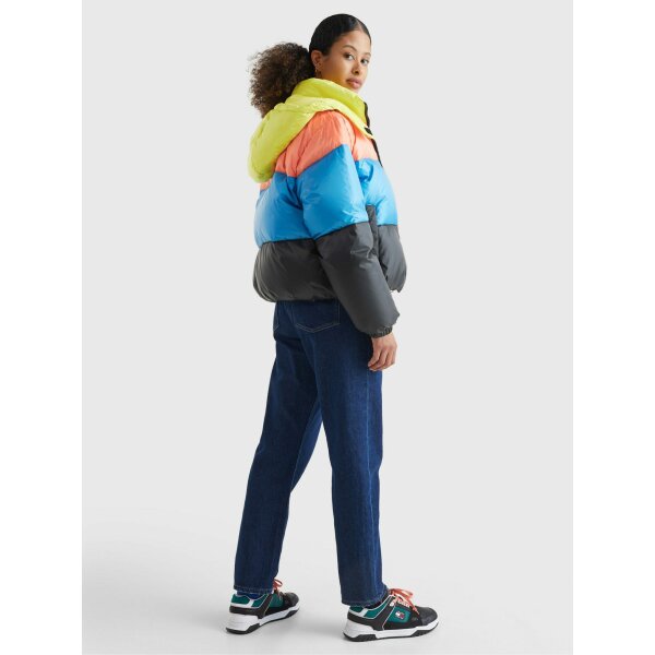 ΓΥΝΑΙΚΕΙΟ ΚΟΝΤΟ ΦΟΥΣΚΩΤΟ ΜΠΟΥΦΑΝ TOMMY JEANS DW0DW14312 - Image 3