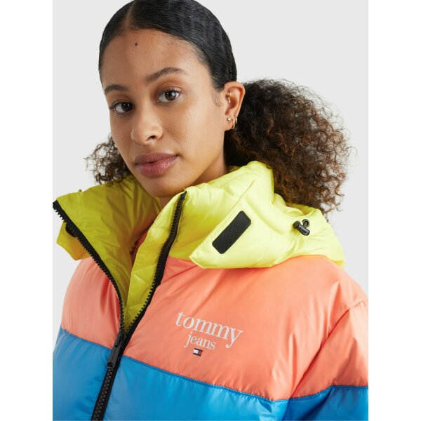 ΓΥΝΑΙΚΕΙΟ ΚΟΝΤΟ ΦΟΥΣΚΩΤΟ ΜΠΟΥΦΑΝ TOMMY JEANS DW0DW14312 - Image 4