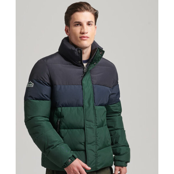 Main Ανδρικό Μπουφάν SUPERDRY VINTAGE RETRO PUFFER M11426A Πράσινο - Image 1
