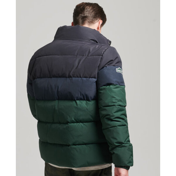 Detail Ανδρικό Μπουφάν SUPERDRY VINTAGE RETRO PUFFER M11426A Πράσινο - Image 2