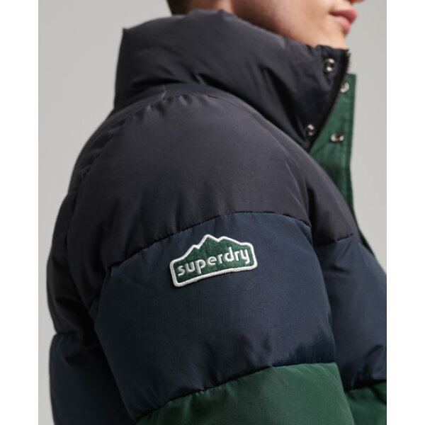 Detail Ανδρικό Μπουφάν SUPERDRY VINTAGE RETRO PUFFER M11426A Πράσινο - Image 4