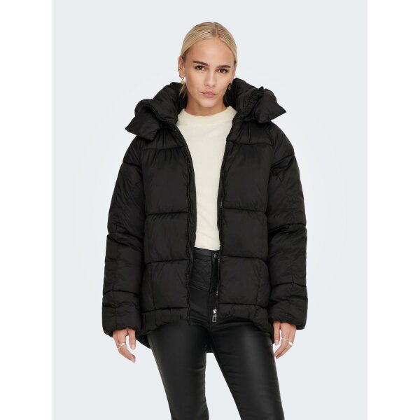 ONLY_Autumnwinter_4082682_15268593_3 ΓΥΝΑΙΚΕΙΟ ΜΠΟΥΦΑΝ ΚΟΝΤΟ ΜΑΥΡΟ  ONLY 15268593 - Image 1