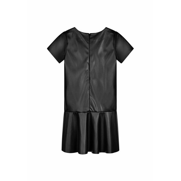 STRUCK 7 (2) Παιδικό φόρεμα μαύρο δερματίνη Minoti STRUCK7 για κορίτσια (8-14 ετών) - Image 2