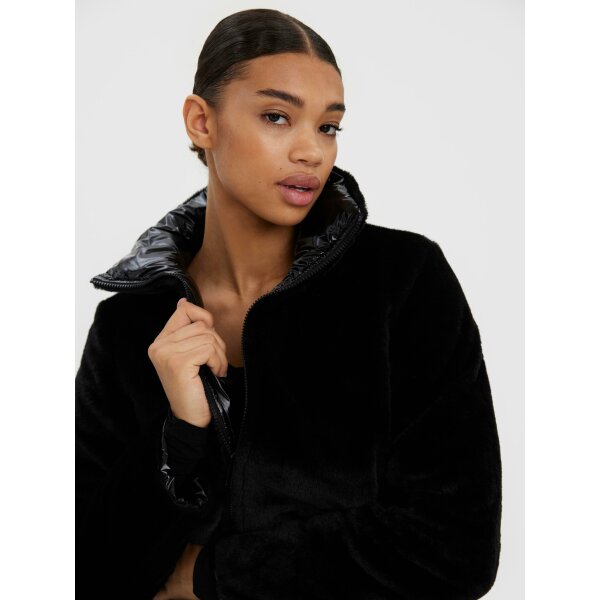 VERO-MODA_AutumnWinter2022_4003588_10272991_6 ΓΥΝΑΙΚΕΙΟ ΜΠΟΥΦΑΝ ΚΟΝΤΟ ΜΑΥΡΟ ΔΙΠΛΗΣ ΟΨΕΩΣ ΜΕ ΓΟΥΝΑ ΜΑΥΡΟ VERO MODA 10272991 - Image 7