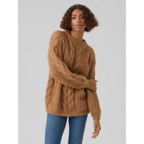 ΓΥΝΑΙΚΕΙΟ ΠΟΥΛΟΒΕΡ ΜΑΚΡΥ ΜΠΕΖ VERO MODA 10271666 - Image 1